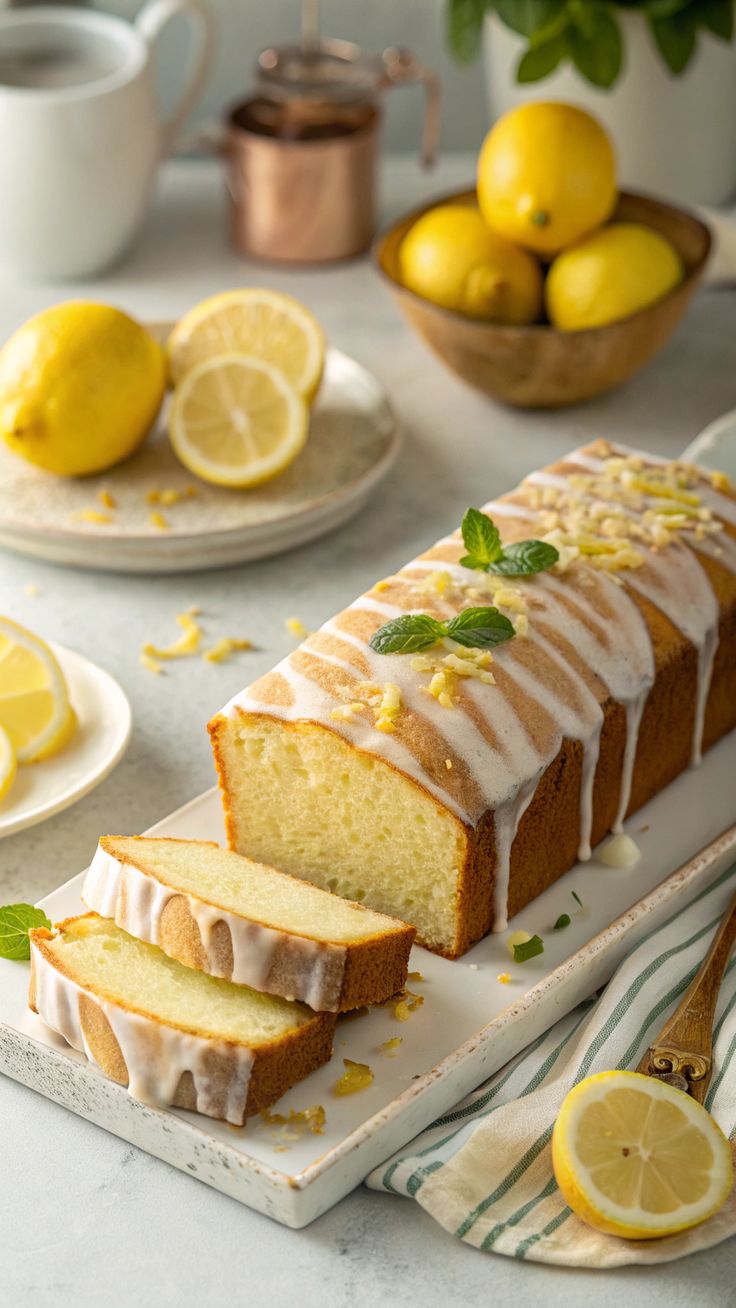 Glazed Lemon Cake